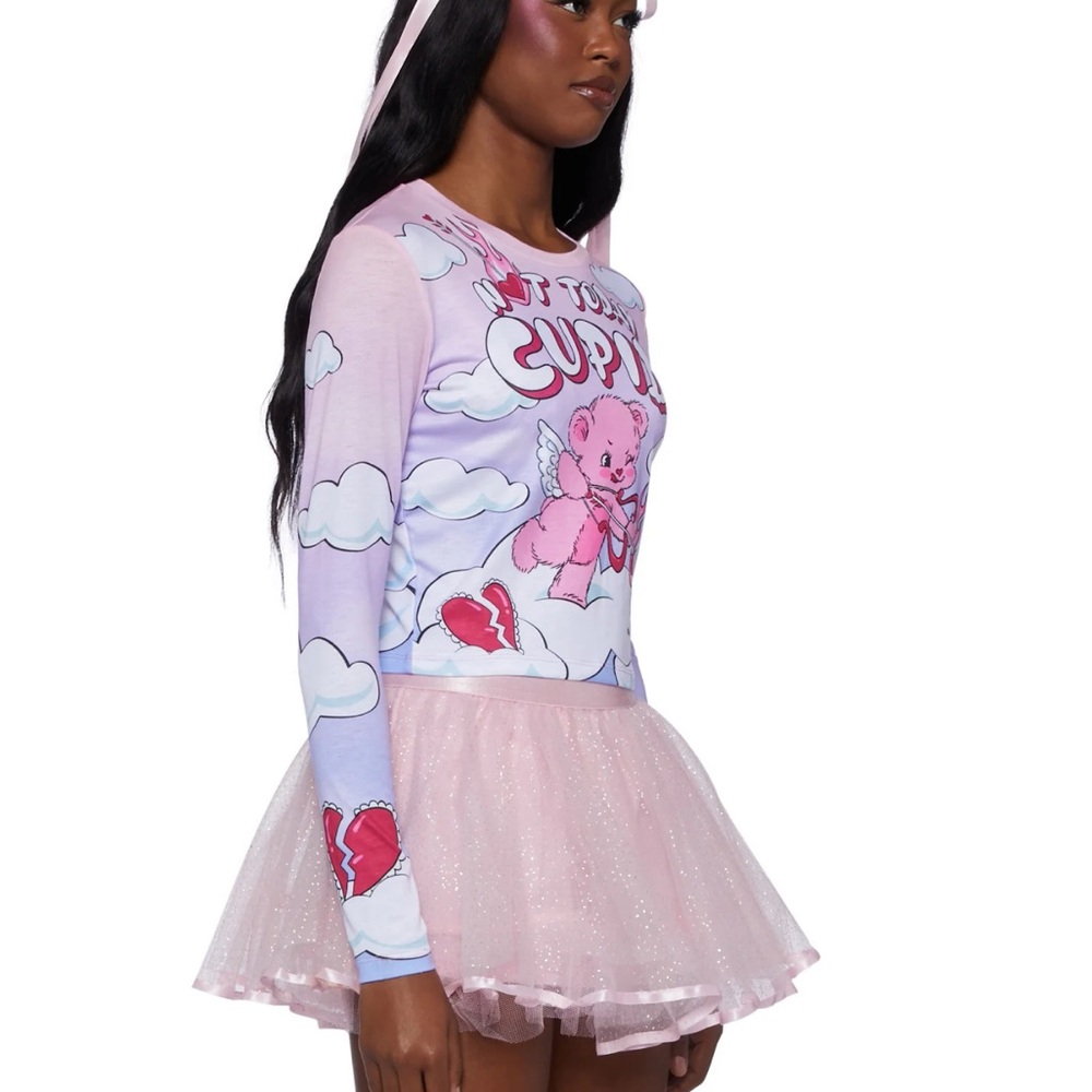 ♥️ Sugar Thrillz Heart on Fire Valentines Teddy Dolls Kill Not Today Cupid M 🧸 - Picture 7 of 13